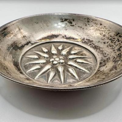 Sterling Silver Trinket Dish Stamped 925