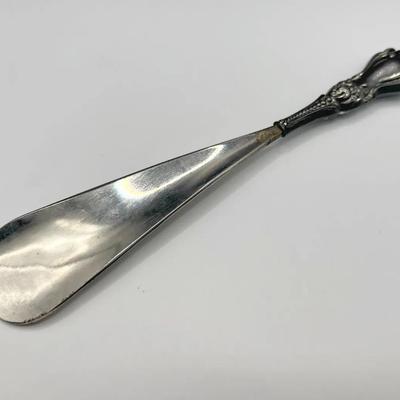 Shoe Horn with Sterling Silver Handle