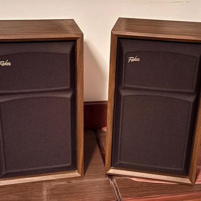 Fisher 8 Ohm Speaker Set 