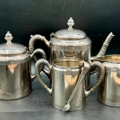 Vintage Hartford Silverplate Teaset