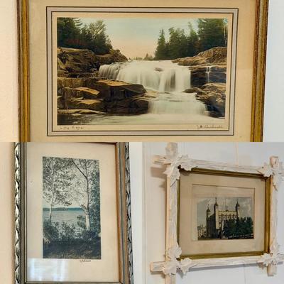 (3) Landscapes Including Signed