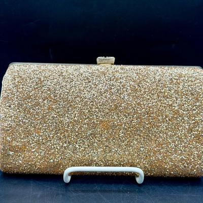 Gold Sparkle Clutch 