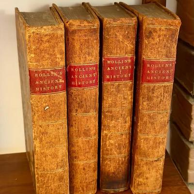 1815 (4) Volumes of The Ancient History of the Egyptians, Carthaginians, Assyrians, Babylonians, Med