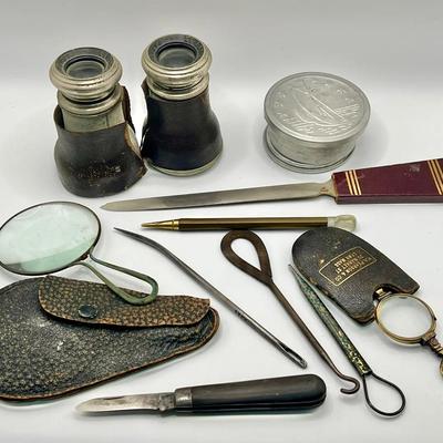Antique & Vintage Tools, Lenses, Blades, and More
