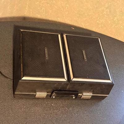 Panasonic Portable Record Player With Speakers 