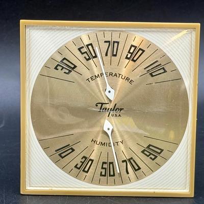 Vintage Taylor Thermometer/Hygrometer