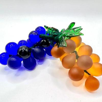Murano Art Glass Grape Clusters 