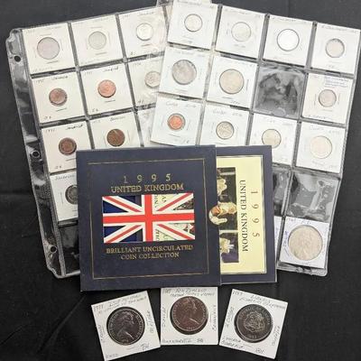 Group of Foreign Coins, Mostly Uncirculated