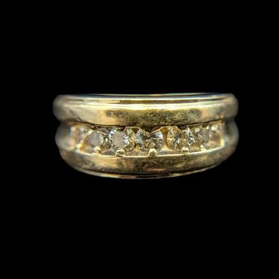 14K Yellow Gold Diamond Ring, NAGL #1103566