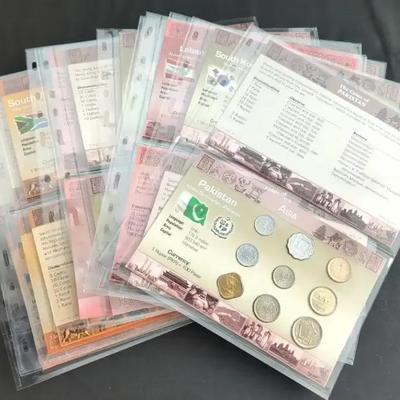 13 Sets of Uncirculated/BU Foreign Coin Sets