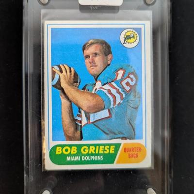 1968 Topps Bob Griese Rookie Card