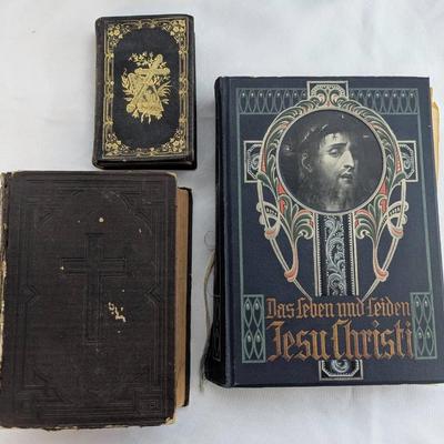 German Bible, Rare German Book, & German Hymnal 