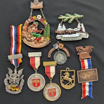 Group of 1970s Large German Medals