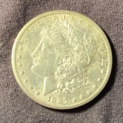1887-S Morgan Silver Dollar (better Date)