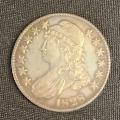 1828 Bust Half Dollar (UNC)