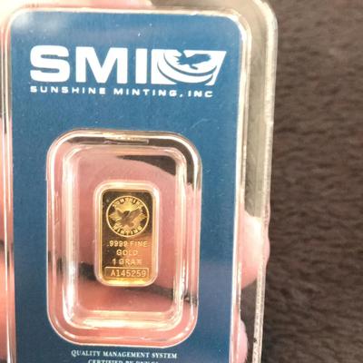 (1) Gram Gold Bar