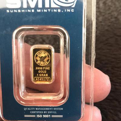 (1) Gram Gold Bar