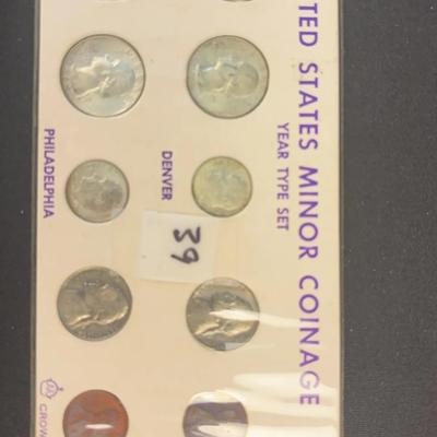 1964 P&D Silver Coin Set