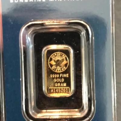 (1) Gram Gold Bar