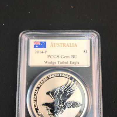 2014-P Australia Wedge Tailed Eagle Gem BU