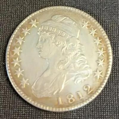 1812 Bust Half Dollar (nice Detail)