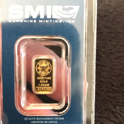 (1) Gram Gold Bar