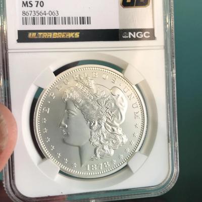 2023 Fiji Morgan Silver Dollar - NGC MS70