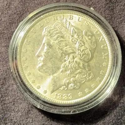1889 Morgan Silver Dollar (UNC)