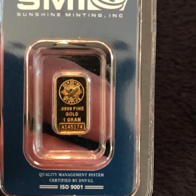 (1) Gram Gold Bar