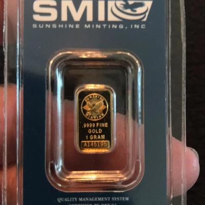 (1) Gram Gold Bar