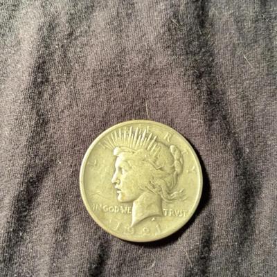 1921 Peace Dollar