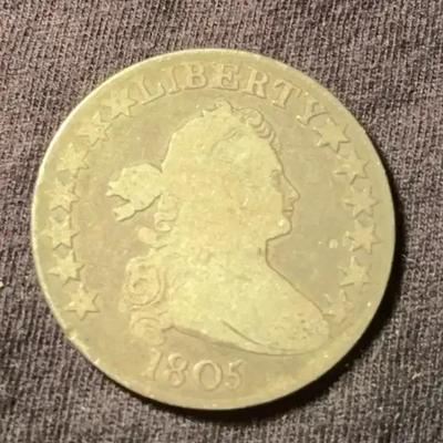 1805 Bust Half Dollar