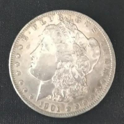 1901 Morgan Silver Dollar (key Date)