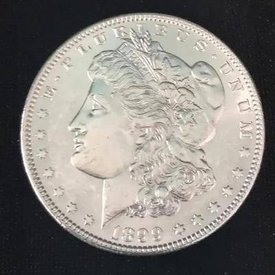 1899 Morgan Silver Dollar (UNC)