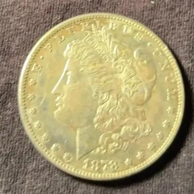 1878-S Morgan Silver Dollar (UNC)
