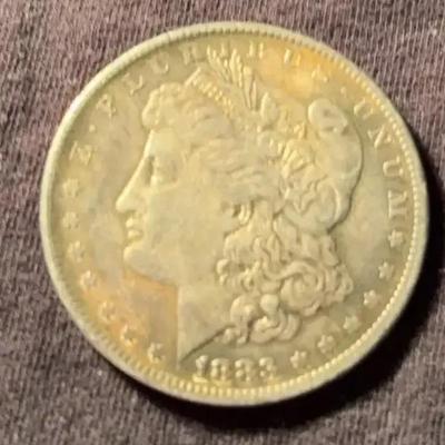 1883-O Morgan Silver Dollar