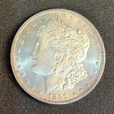 1889-O Morgan Silver Dollar (BU)