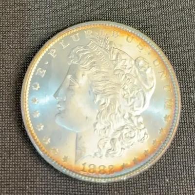 1882 Morgan Silver Dollar (BU)