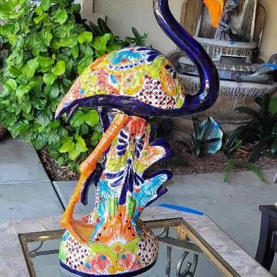 Ceramic Flamingo
