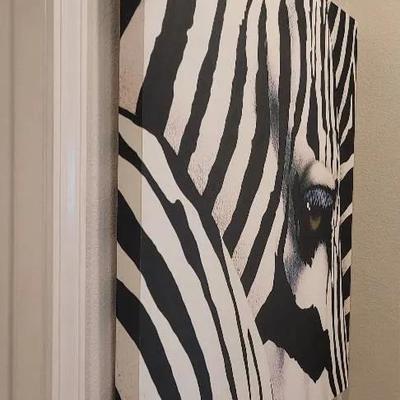 Zebra Eye Art