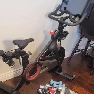 Peloton Bike and Accessories