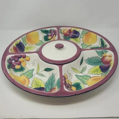 Clay Art "Ambrosia" Serving Platter
