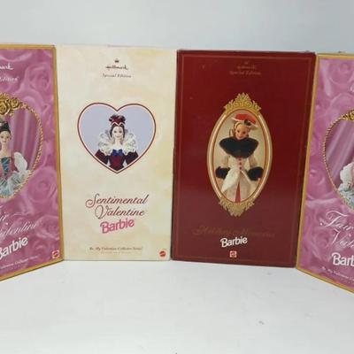 Hallmark Special Edition Sentimental Valentine Barbie And More