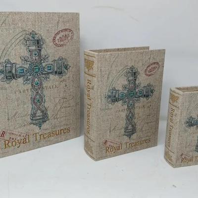 Royal Treasures Book Storage Boxes