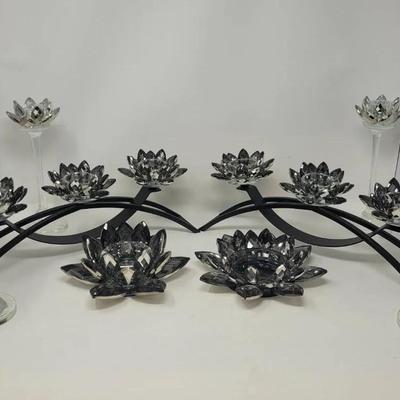 Glass And Metal Decor