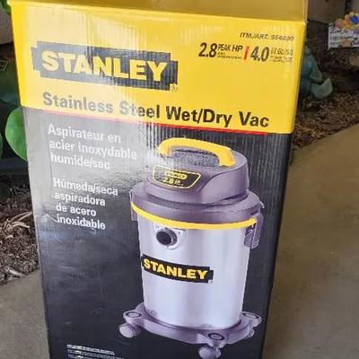Stanley Stainless Steel Wet/Dry Vac