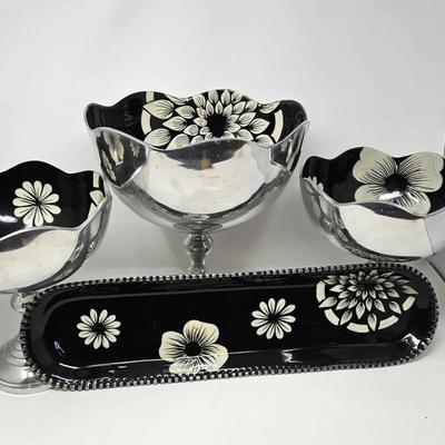 Black And Silver Set