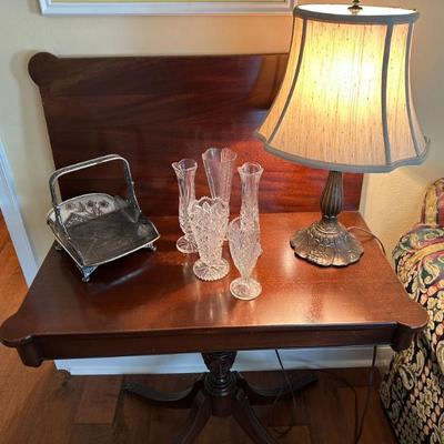 Vintage Table w/ Multiple Features