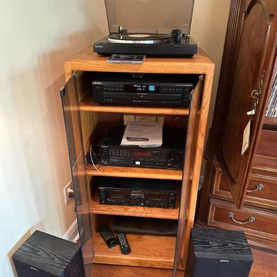 Vintage Sony Stereo System