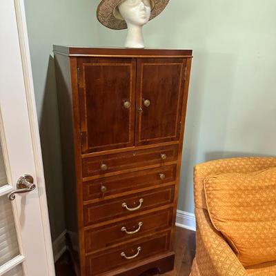 Stately Vintage Jewelry Cabinet